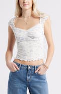 BP. Print Mesh Top