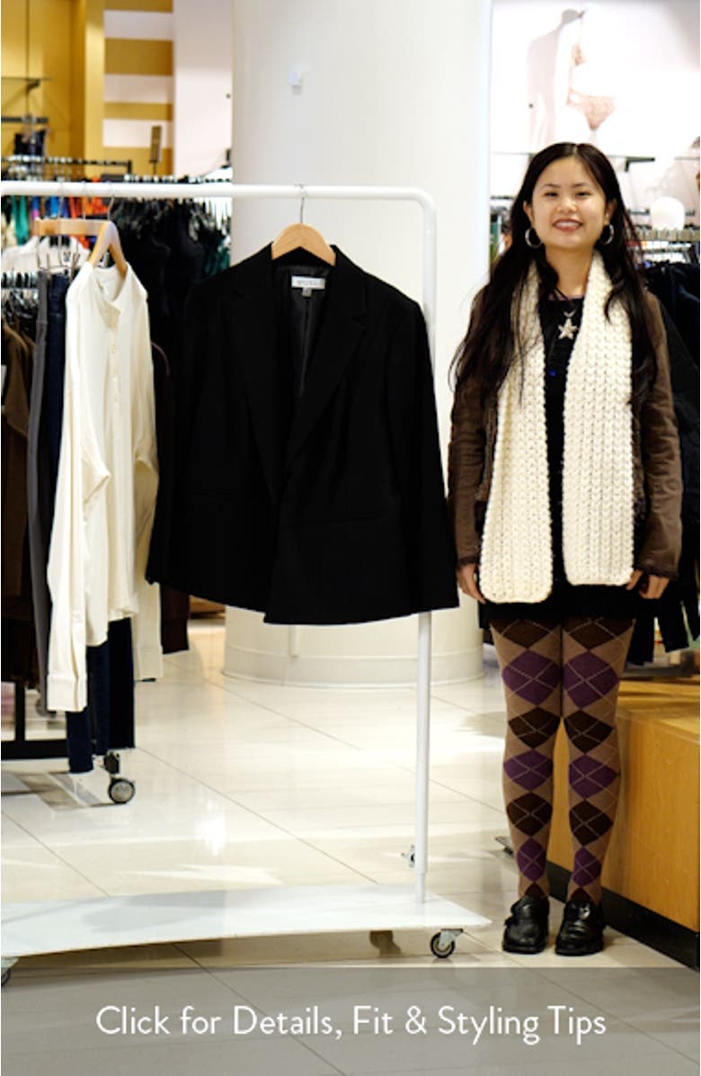 One Button Blazer, sales video thumbnail