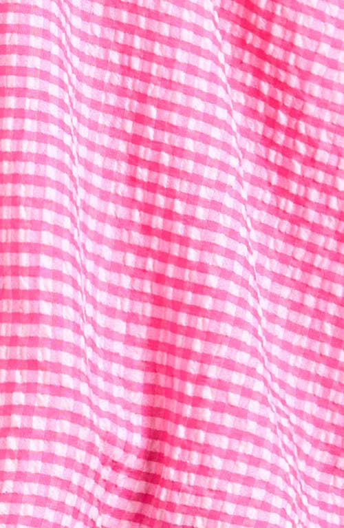 GOOD LUCK GIRL GOOD LUCK GIRL KIDS' GINGHAM SMOCKED SUNDRESS 