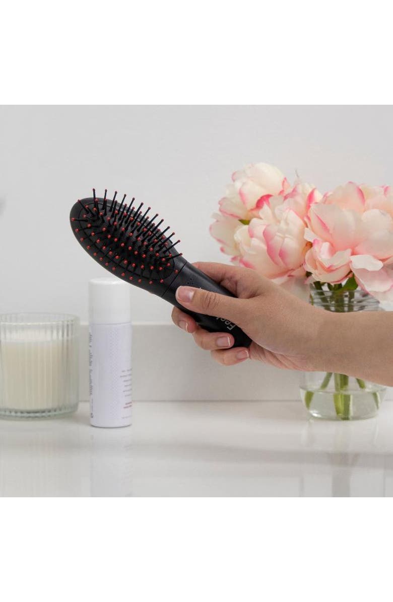 Zadro Detangling Hair Brush with Feelz Good Massager, Alternate, color, Black