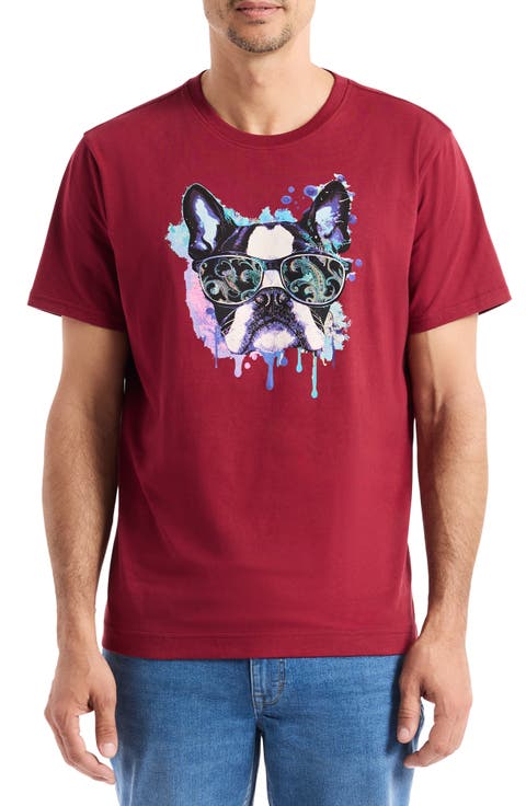 Jet Set Frenchie Graphic T-Shirt