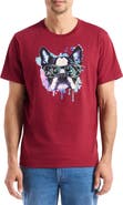 Robert Graham Jetset Frenchie Graphic T-Shirt