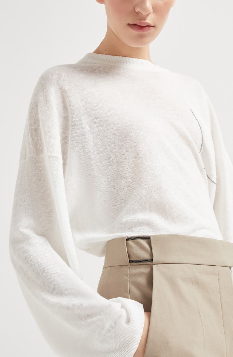 Brunello Cucinelli Cigarette trousers, Alternate, color,