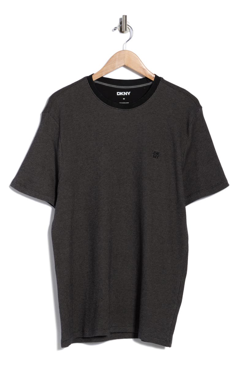 DKNY SPORTSWEAR Bram Knit T-Shirt, Alternate, color, Black