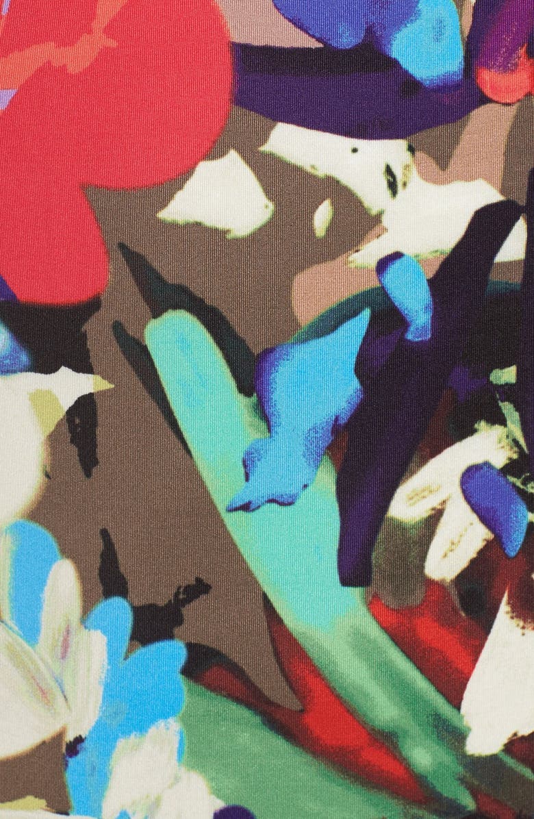 Ellen Tracy Ellen Tracey Print Jersey Sheath Dress, Alternate, color, 