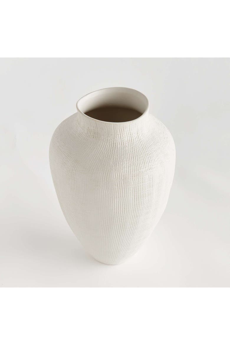 Barclay Butera Ojai Vase, Alternate, color, White