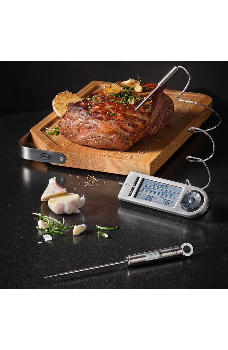 Rosle Gourmet Digital Instant Read Thermometer, Alternate, color, Silver