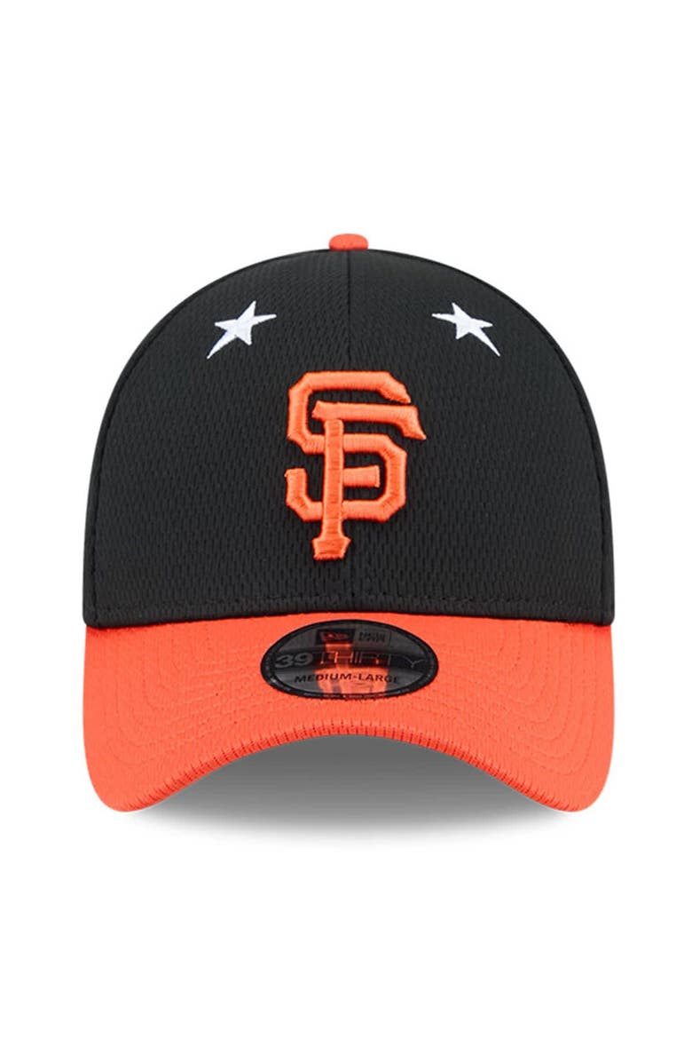 New Era Men's New Era Black/Orange San Francisco Giants 2025 MLB All-Star Game 39THIRTY Flex Hat, Alternate, color, Black