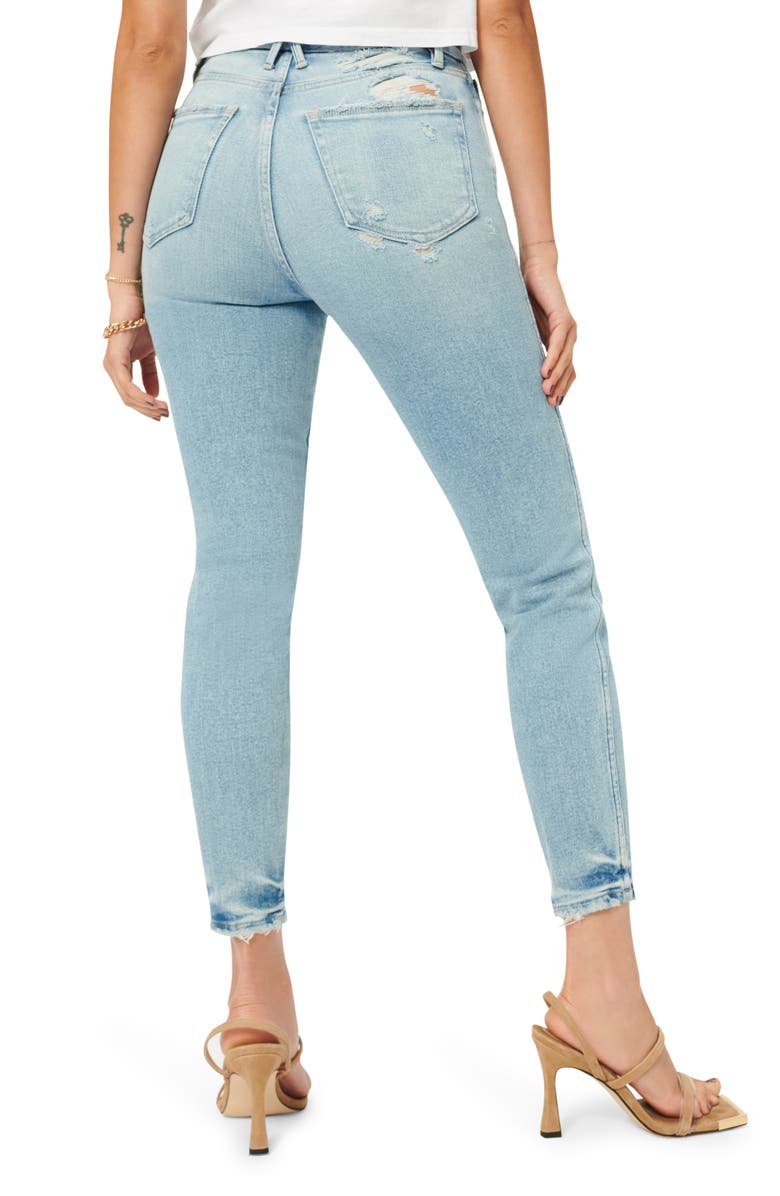 Good American Curve Skinny Cropped Jeans, Alternate, color, 