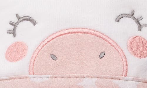 Stephen Joseph Kids' Hooded Bath Towel In Pink