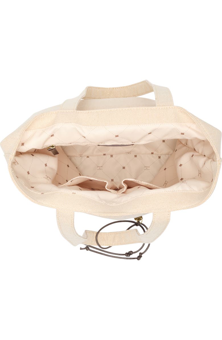 Lucky Brand Pira Canvas Book Tote Bag, Alternate, color, Beige Canvas