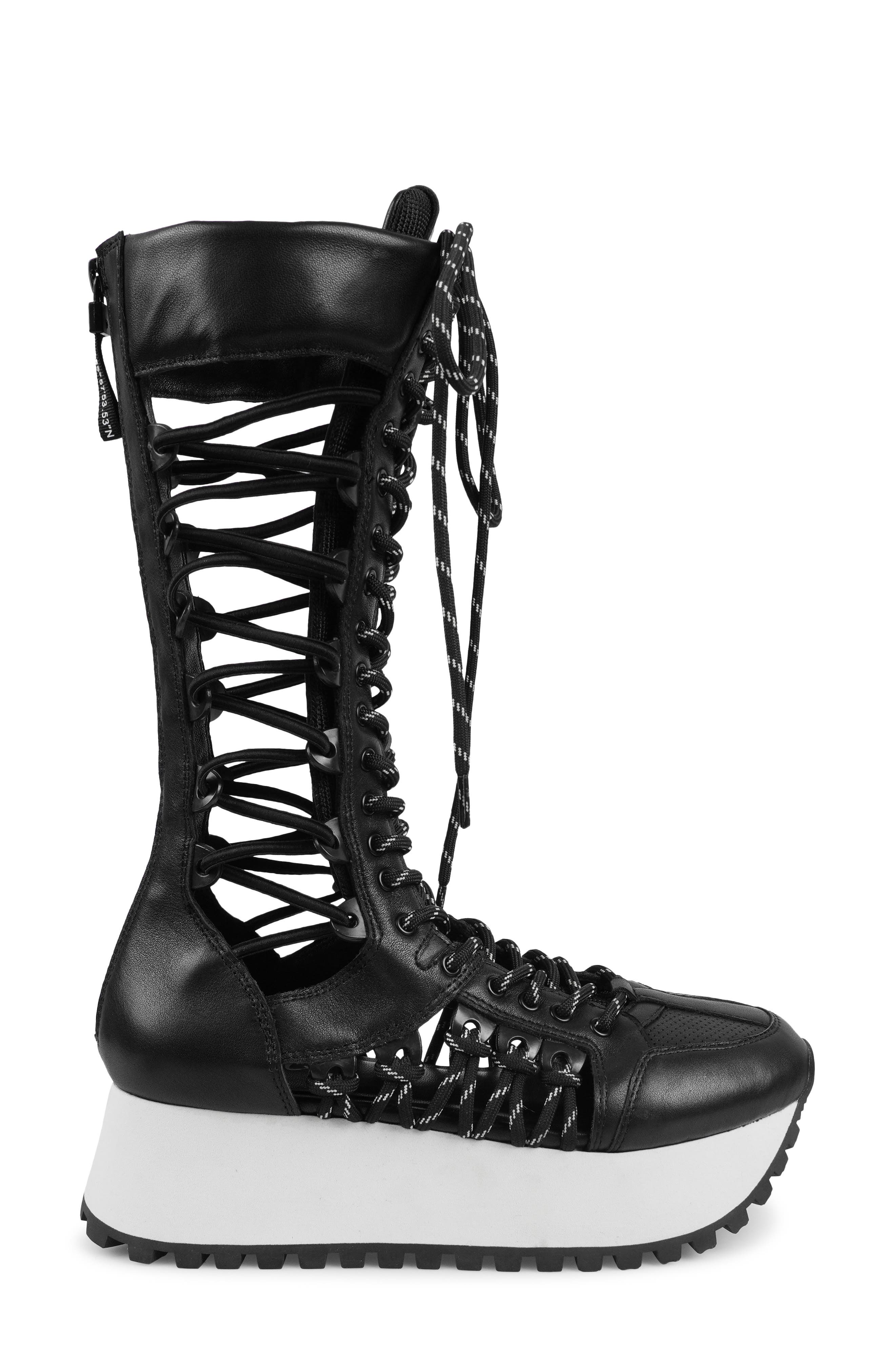 ZIGI Energy Platform Boot, Alternate, color, Black