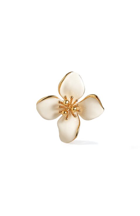 Iris Blossom Brooch