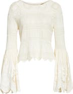 Free People Once Upon a Time Lace Top