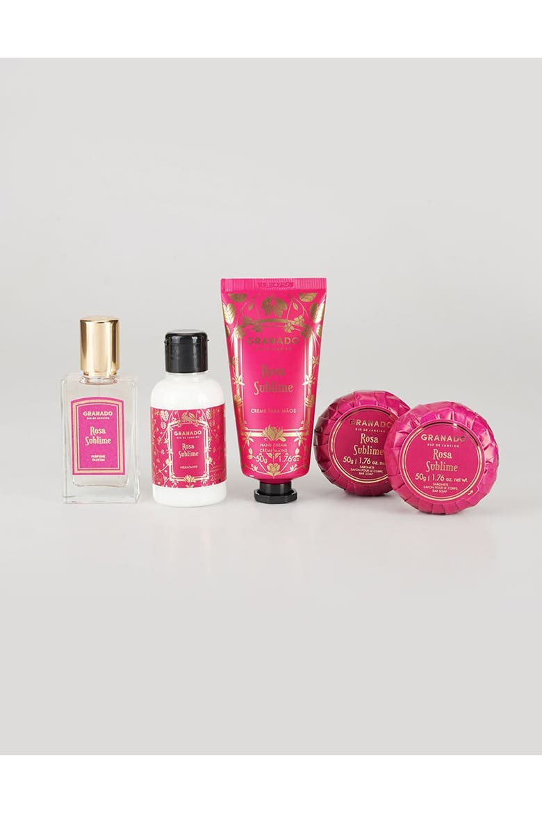 Scented Suitcase Rosa Sublime, Alternate, color, Clear