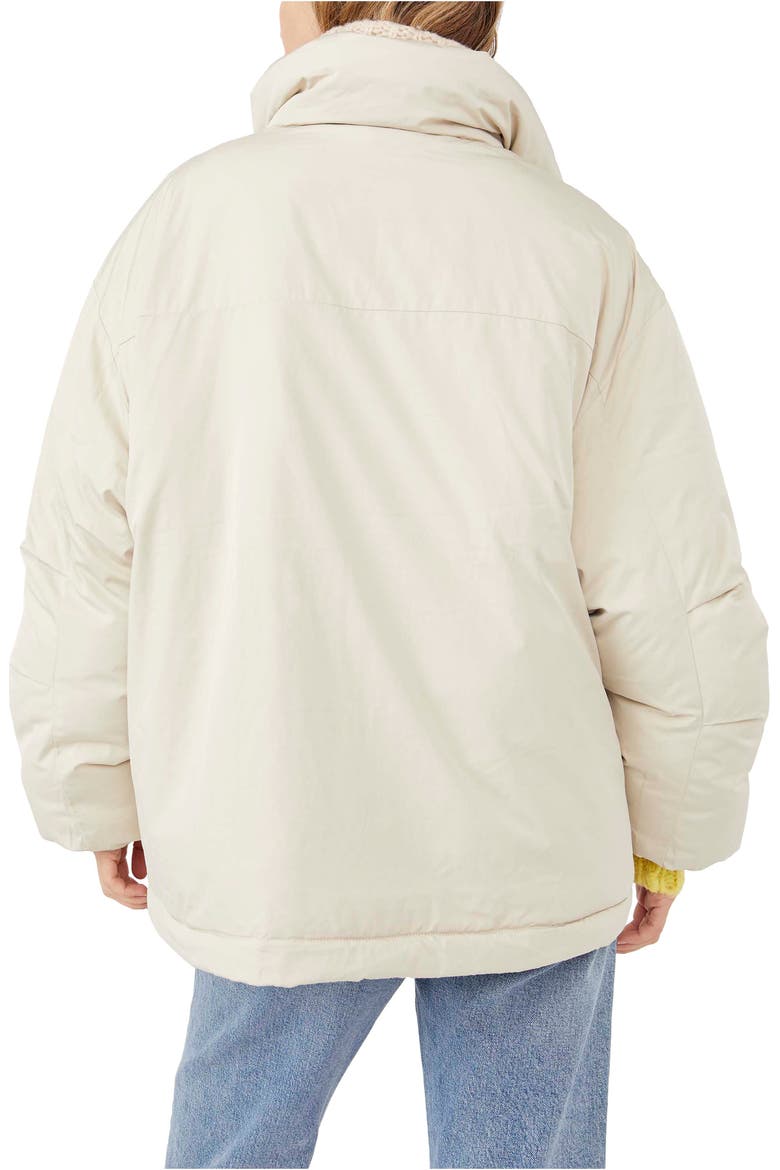 We the Free Duvet Bomber Jacket, Alternate, color, OATMEAL