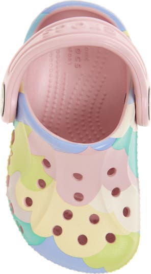 Kids' Baya Marble Print Clog