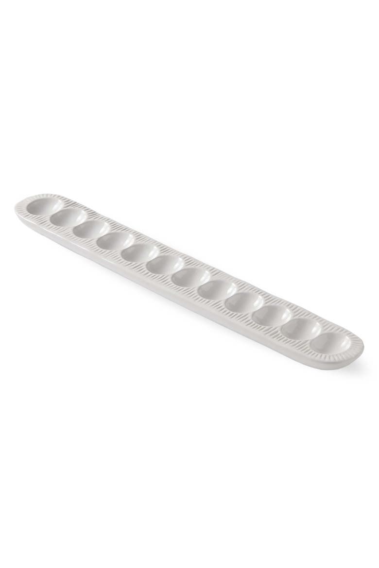 Vista Grey Egg Serving Platter and Tray Dishwasher Safe, Main, color, Grey