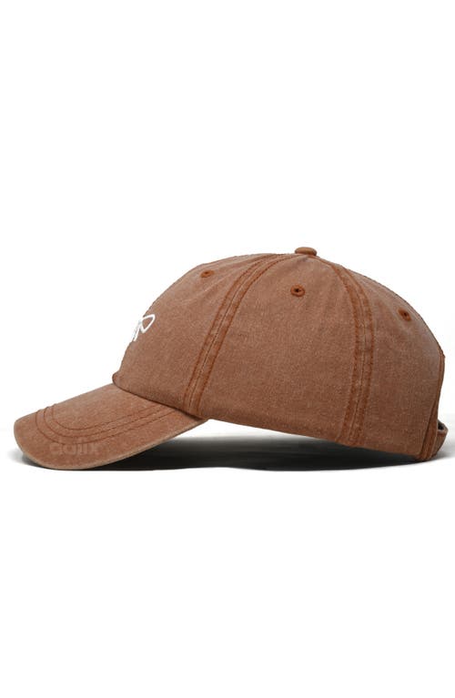 Dalix Bow Dad Cap In Orange