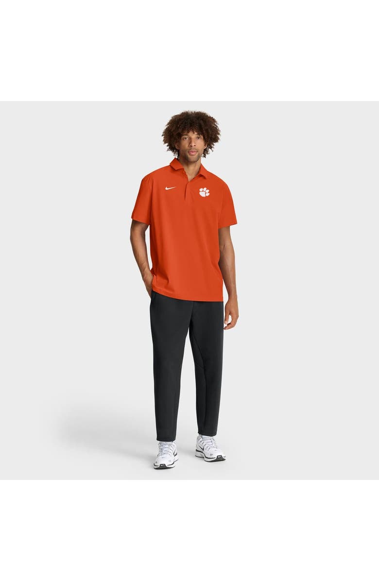 Nike Men's Nike Orange Clemson Tigers 2025 Coaches Sideline Polo, Alternate, color, Orange