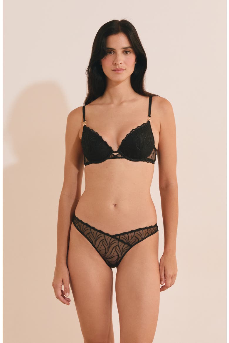 Envolee Tanga Panties, Alternate, color, ANTHRACITE