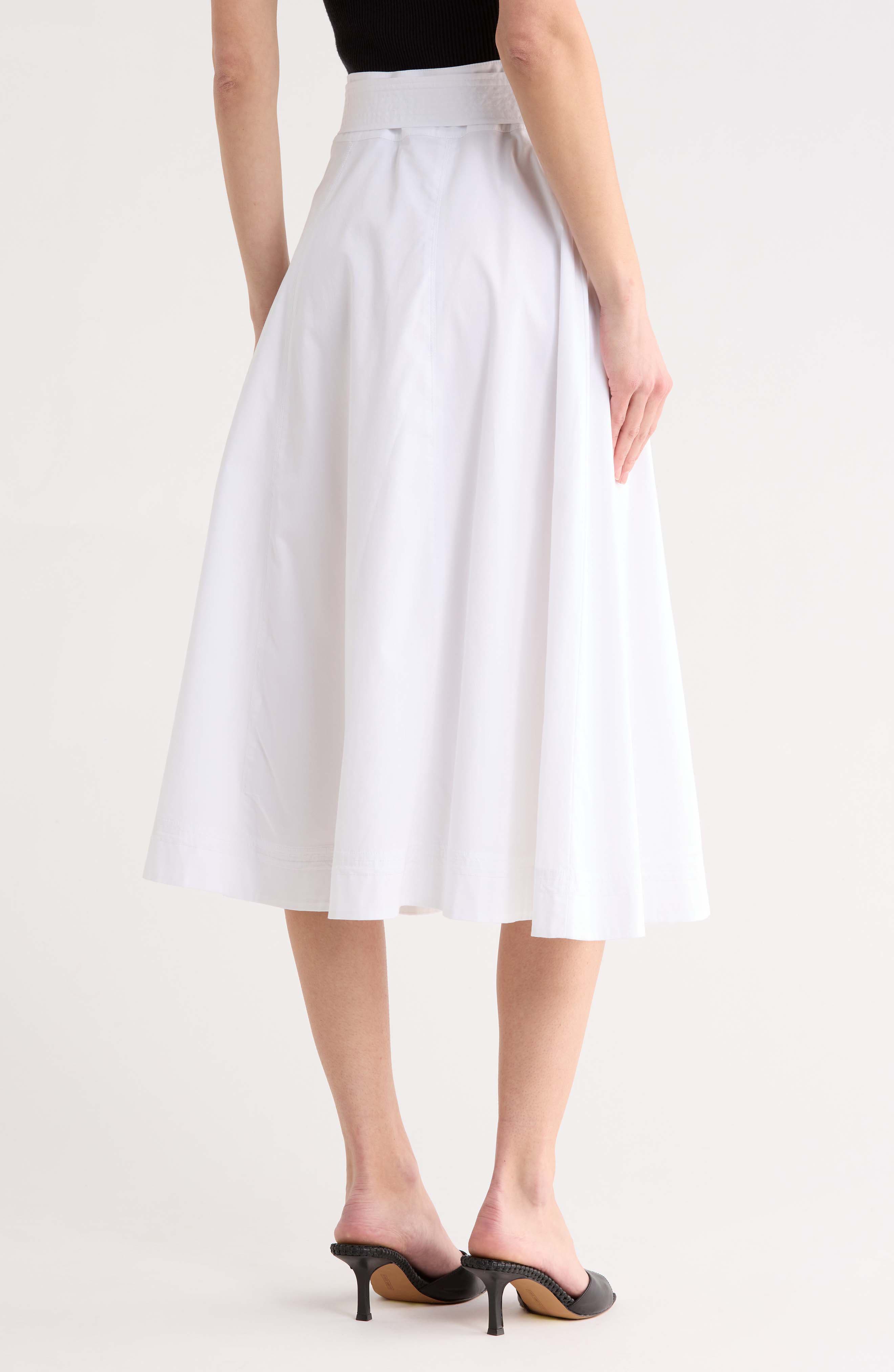Facia Belted Skirt - image 2