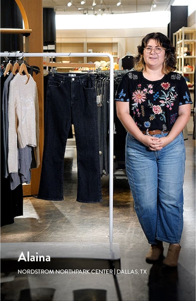 Le Crop Mini Bootcut Jeans, sales video thumbnail