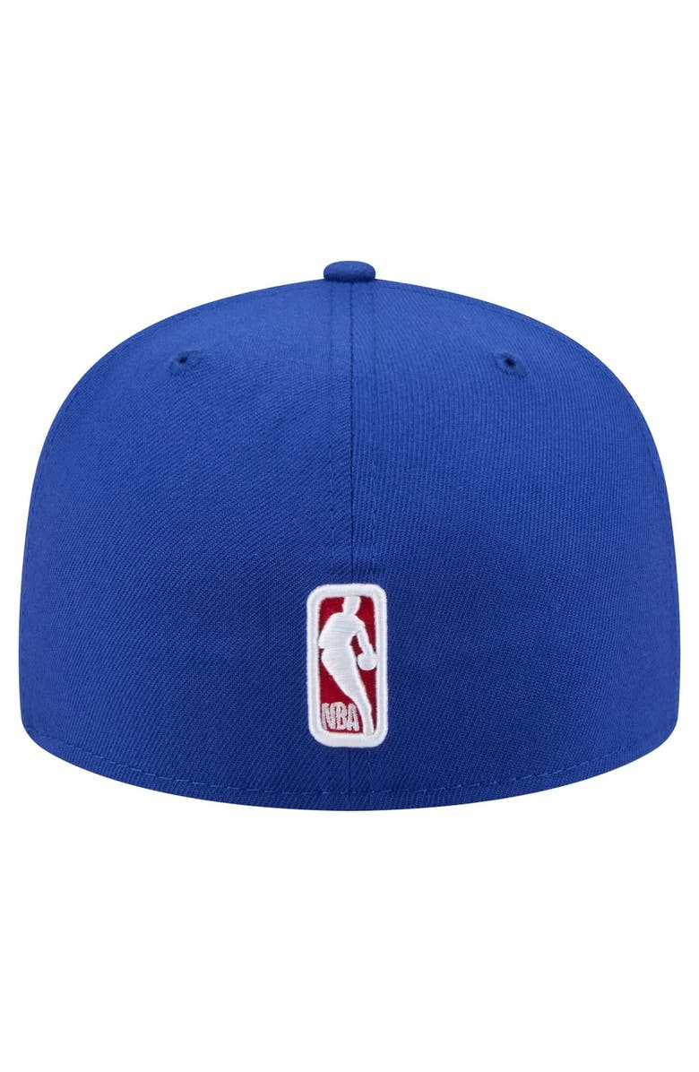 New Era Men's New Era Royal Philadelphia 76ers State Stitch 59FIFTY Fitted Hat, Alternate, color, Royal