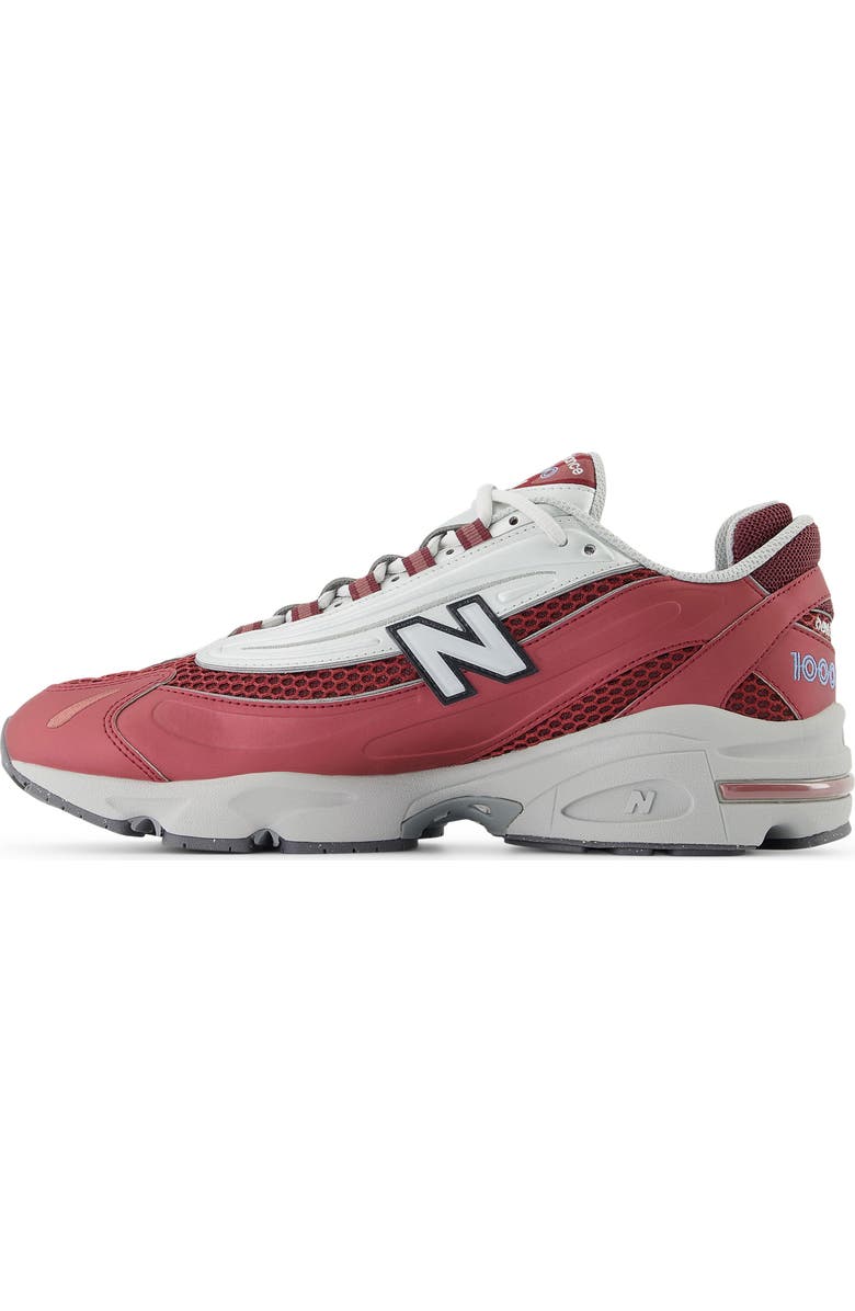 New Balance 1000 Sneaker, Alternate, color, Monarch Burgundy/ Silver