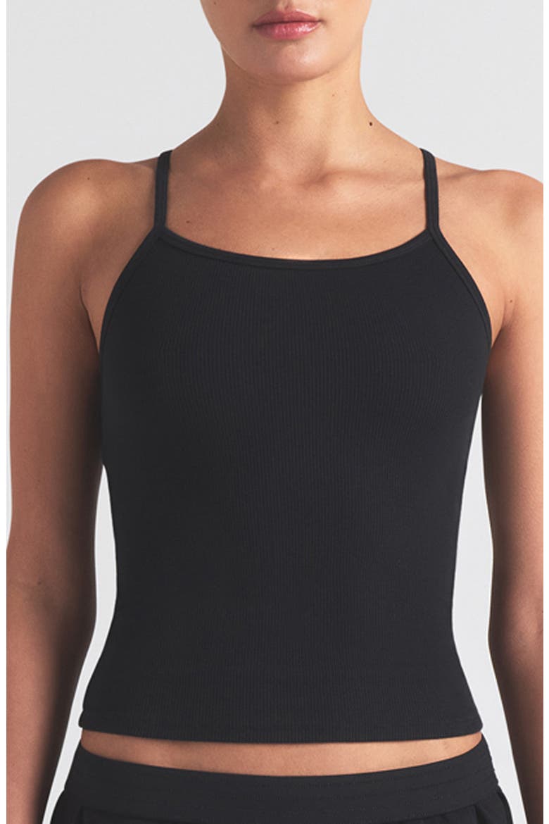 SKIMS Stretch Cotton Rib Scoop Tank (Women) | Nordstrom