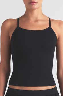 SKIMS Stretch Cotton Rib Scoop Tank