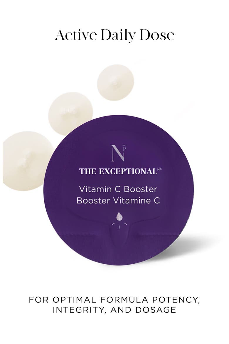 The Exceptional Vitamin C Booster, Alternate, color, White