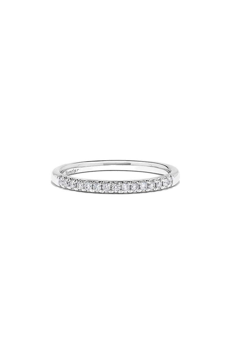 H.J. Namdar 14K Gold Prong Set Diamond Ring - 0.15 ctw, Alternate, color, White Gold