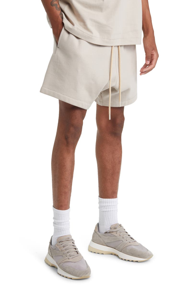 Fear of God Essentials Cotton Blend Sweat Shorts, Alternate, color,