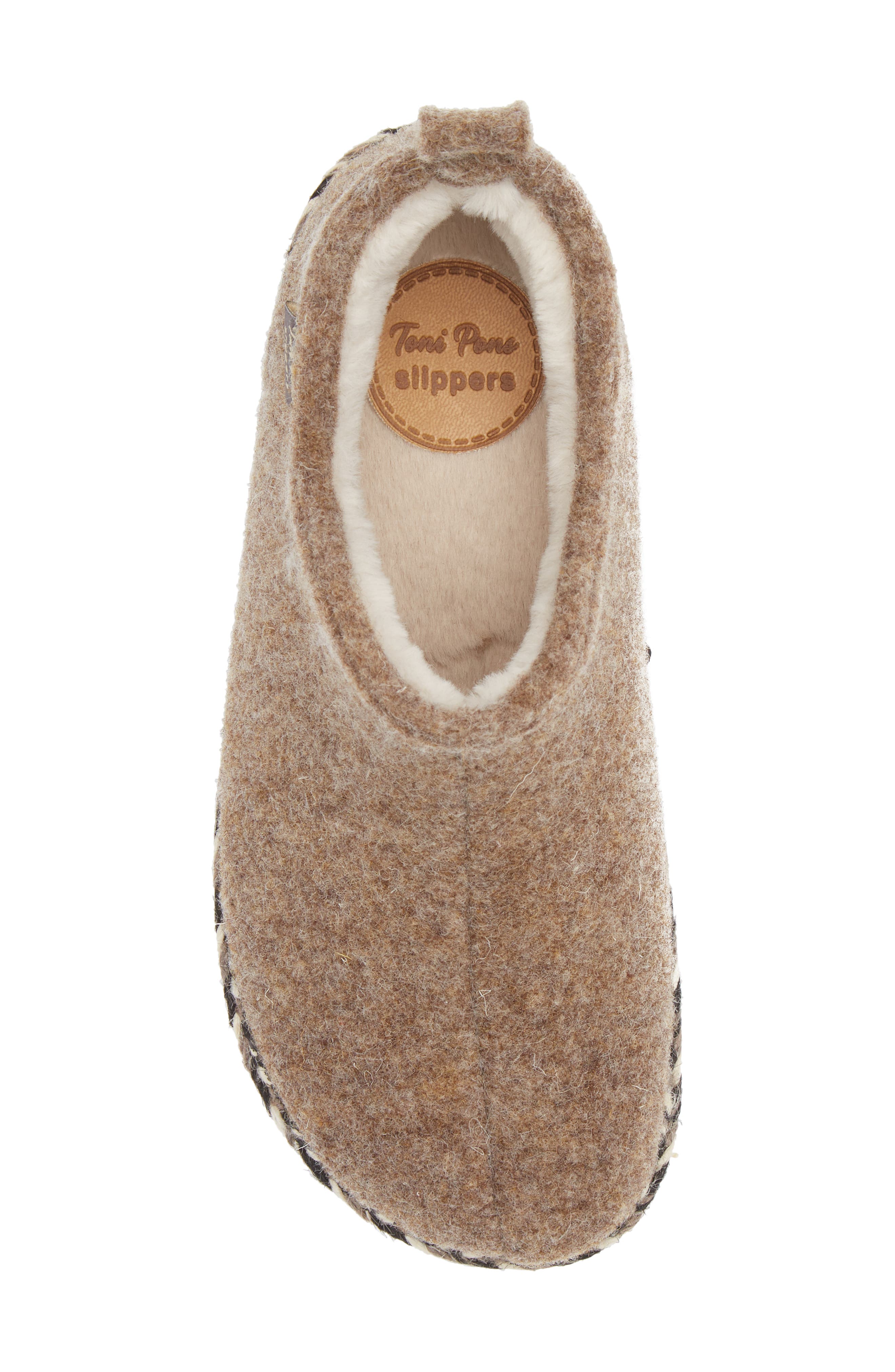 Toni Pons Duna Faux Fur Lined Slipper, Alternate, color, 