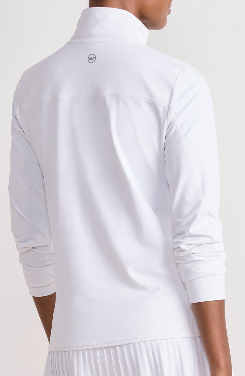 vineyard vines Sankaty Full-Zip Jacket, Alternate, color, White Cap
