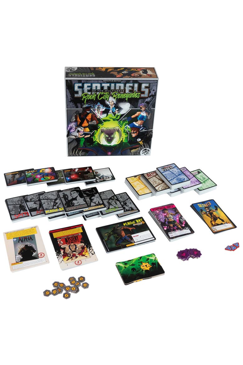 Sentinels of the Multiverse Rook City Renegades Expansion, Alternate, color, Multicolored