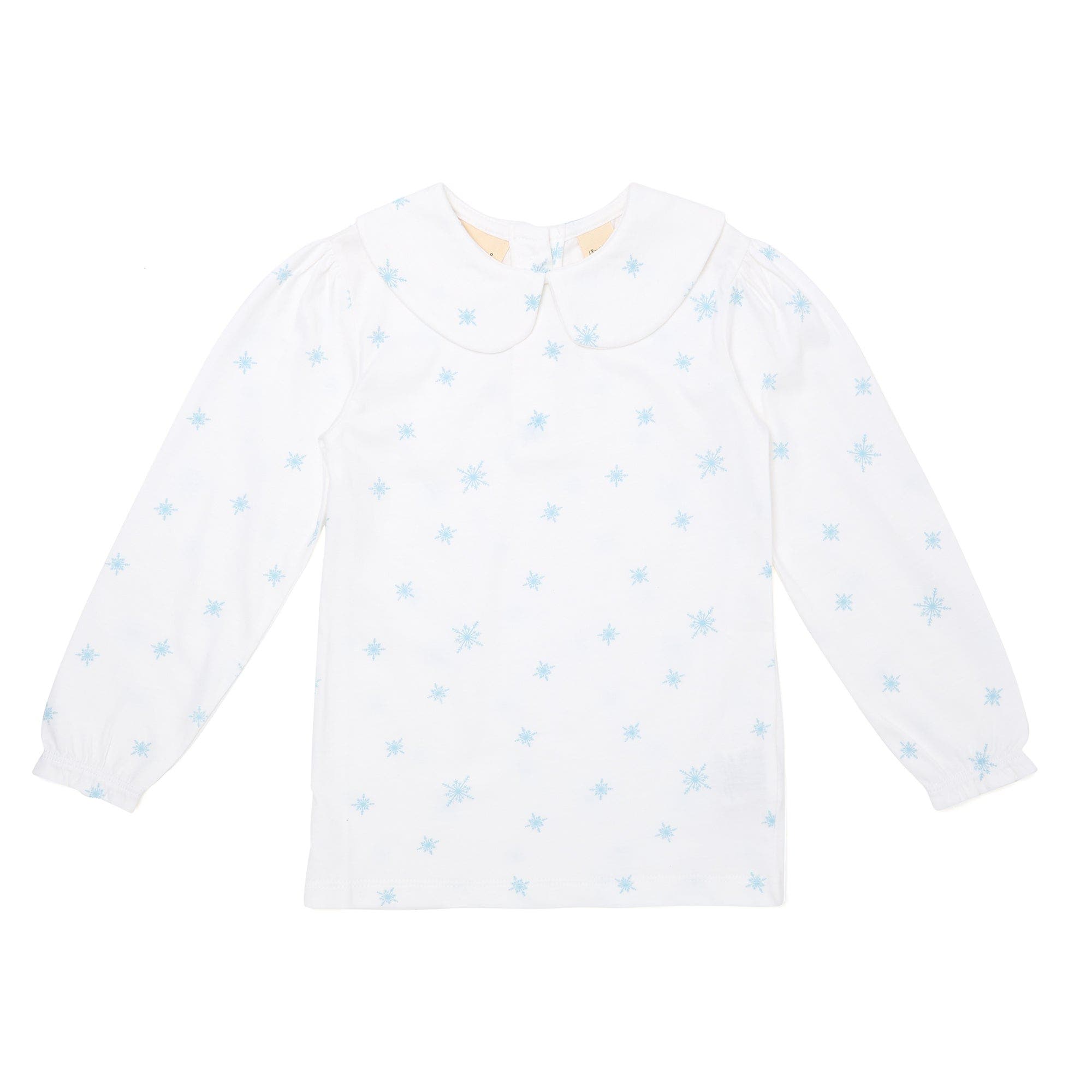 DOTTY DUNGAREES Classic Peter Pan Collar Top (Toddler, Little Kid, Big ...