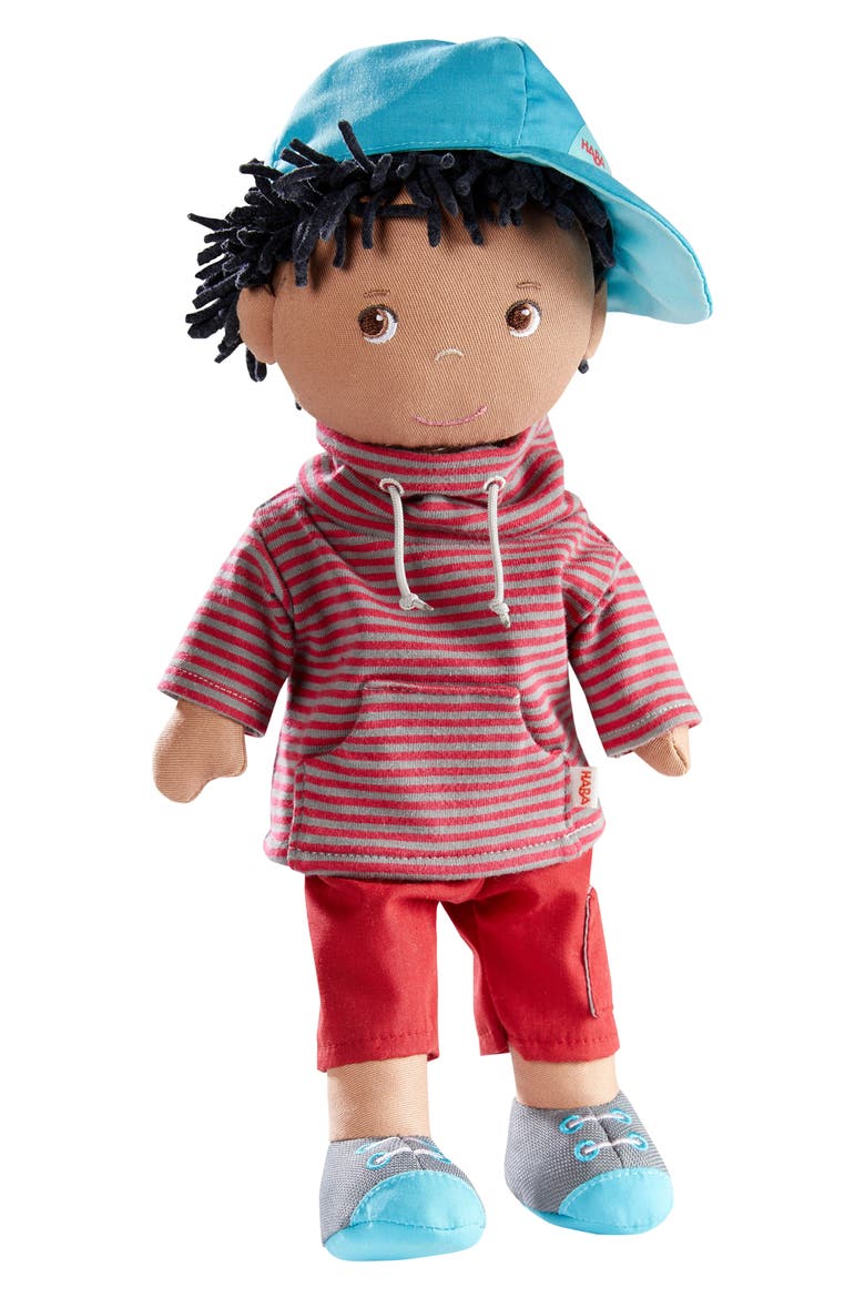 William 12" Soft Boy Doll, Main, color, RED