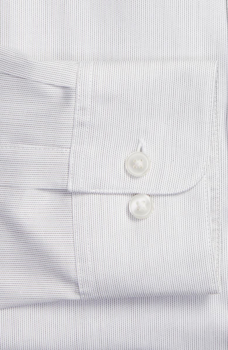 John Varvatos Star USA Slim Fit Stripe Stretch Dress Shirt, Alternate, color,