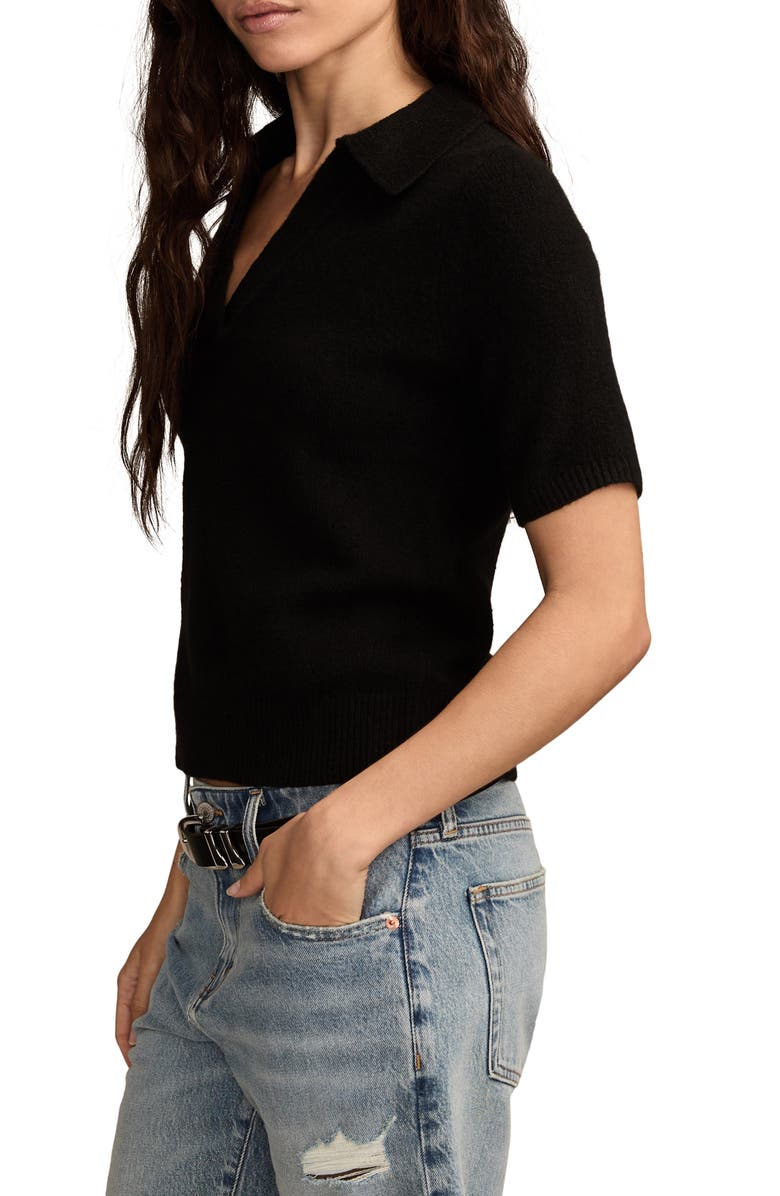 Lucky Brand Cloud Soft Johnny Collar Sweater, Alternate, color, 