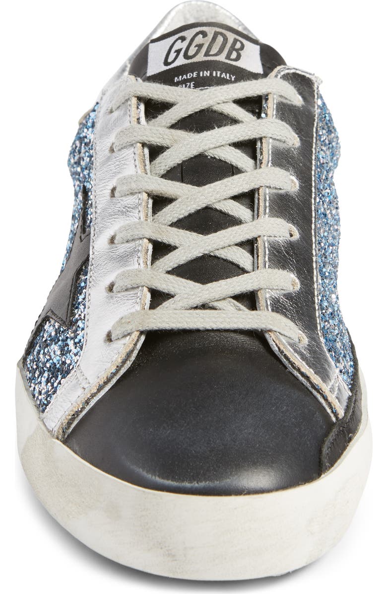 Golden Goose Superstar Glitter Sneaker, Alternate, color,