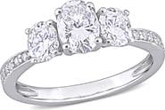 DELMAR Lab Created Moissanite Ring