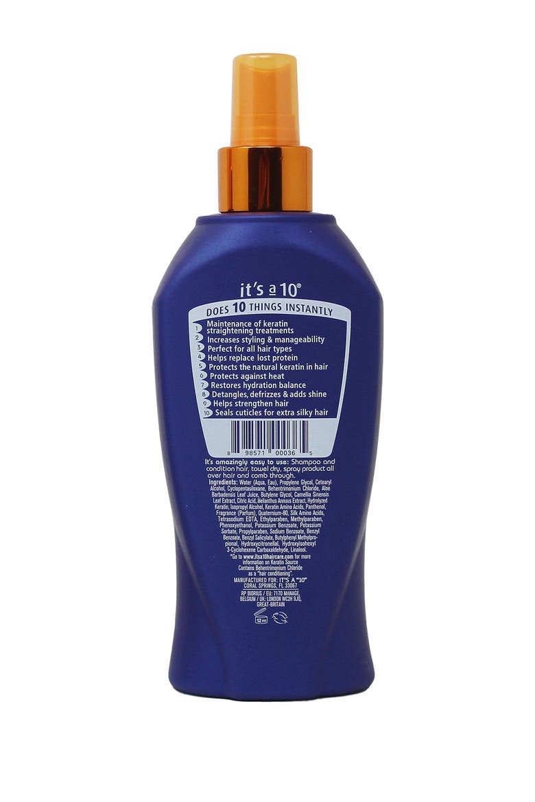 Miracle Leave-In Plus Keratin - 10 oz., Alternate, color, NO COLOR
