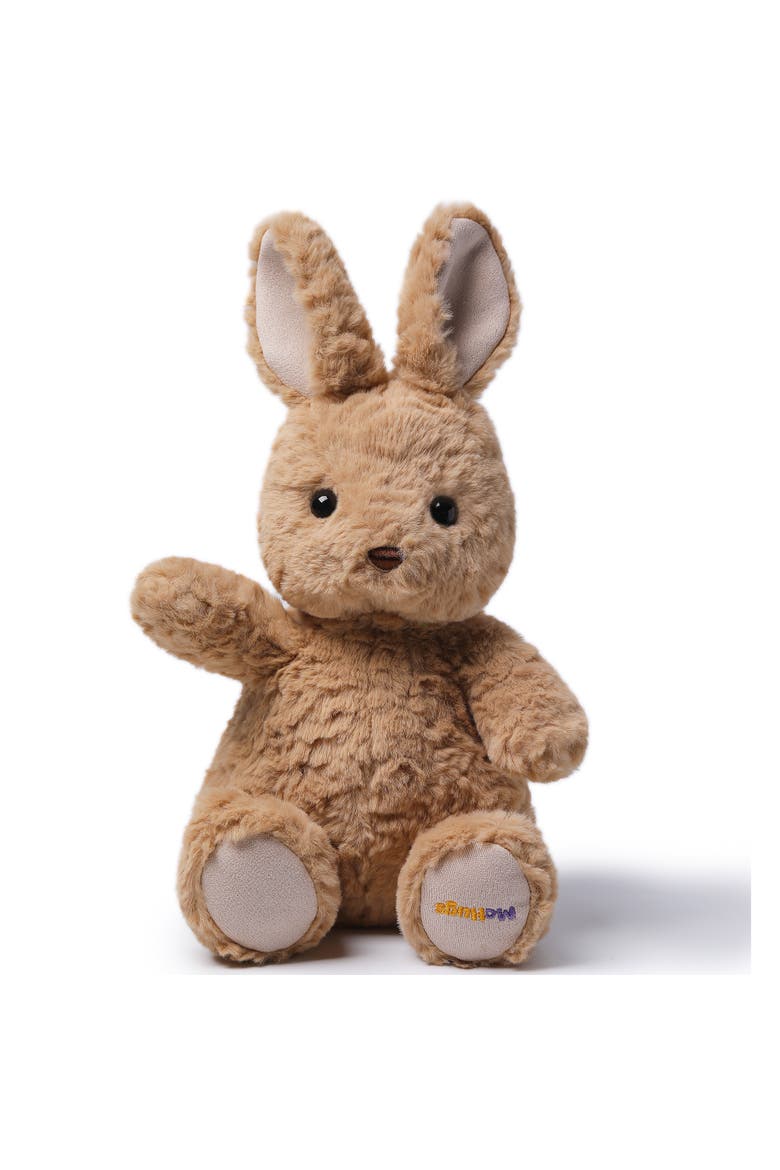 Latte Bold Bunny 9.8in Plush, Alternate, color, Multicolored