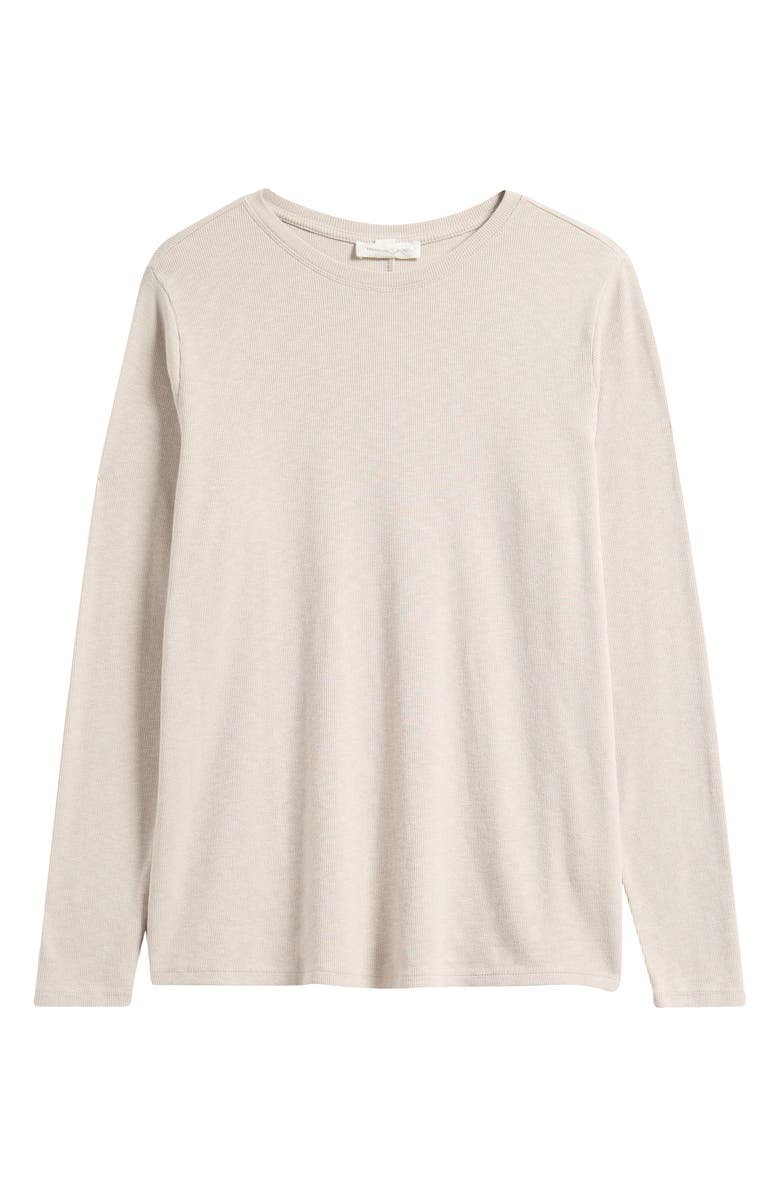 Treasure & Bond Crewneck Knit Top, Alternate, color, Grey Chateau