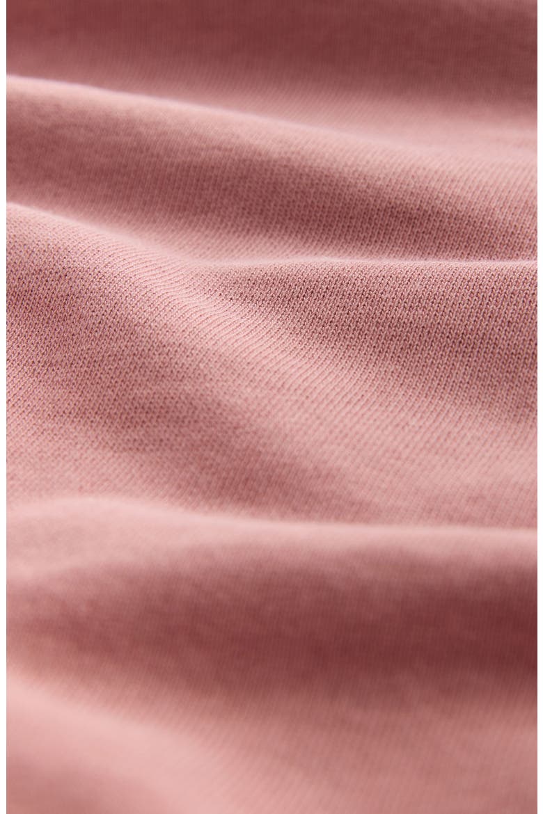Cotton Polo Sweatshirt, Alternate, color, PINK