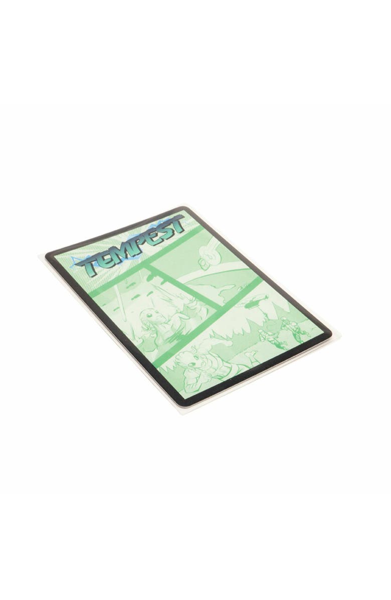 Greater Than Games 100 Standard Size Clear Protective Card Sleeves, Alternate, color, Clear