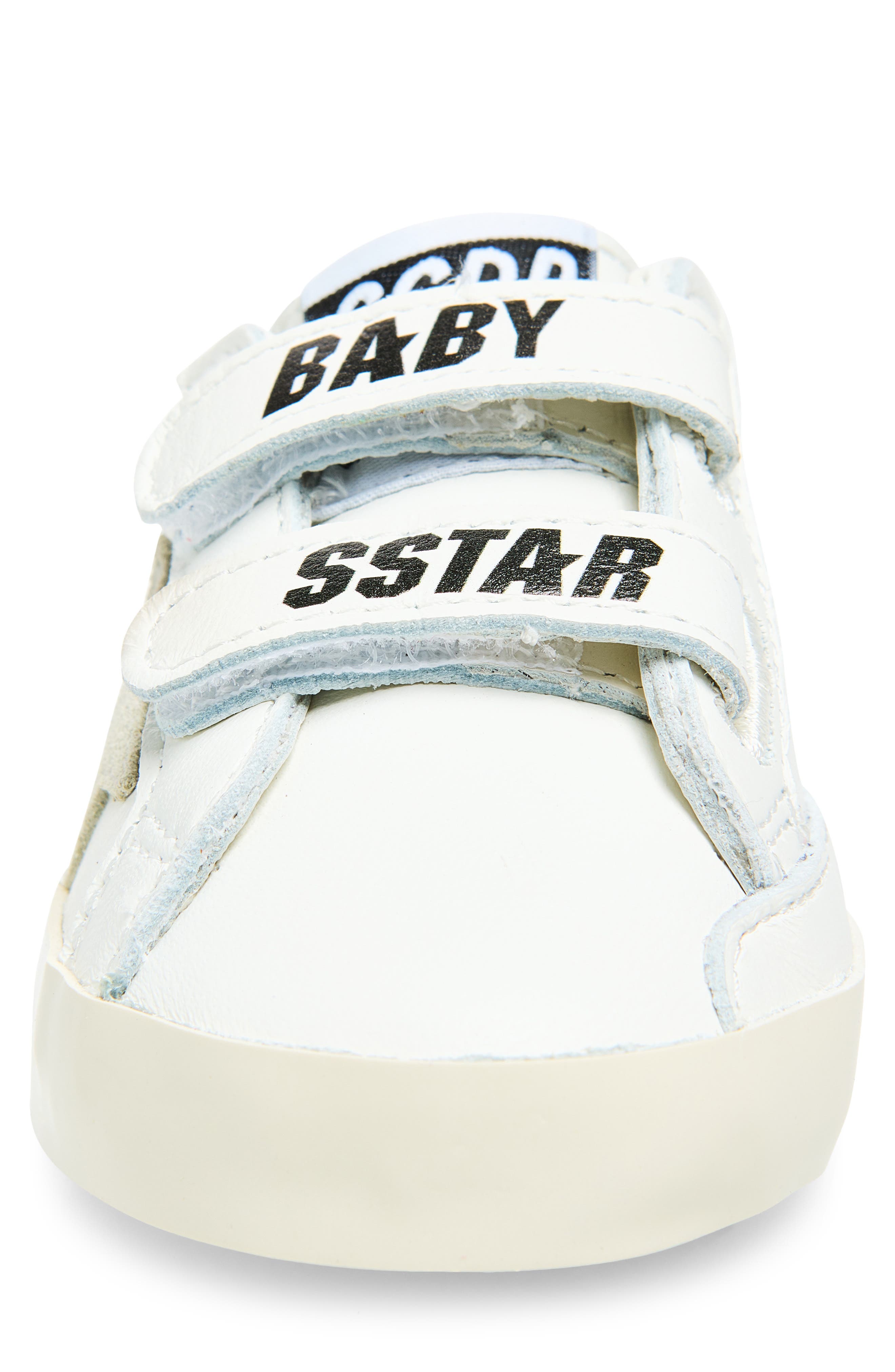 Kids' Baby School Sneaker, Alternate, color, WHITE/ ICE/ GREEN