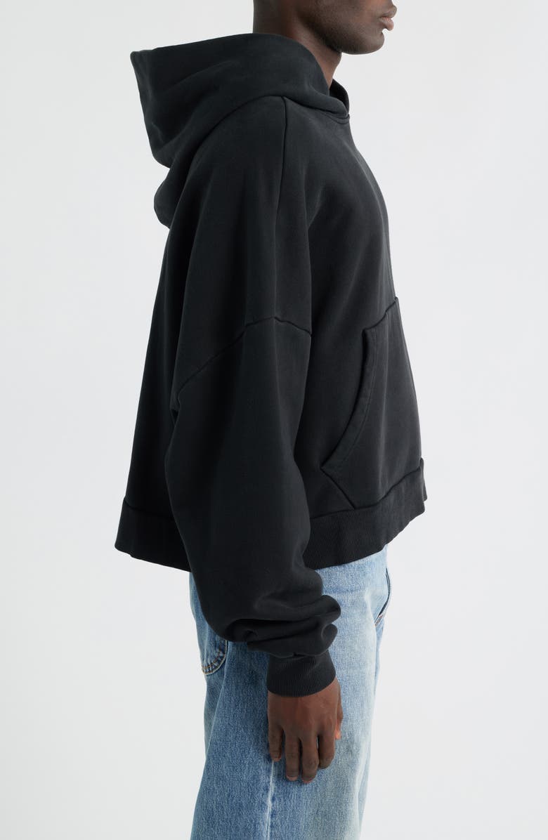 Elwood Rectangle Hoodie, Alternate, color, Black Ink